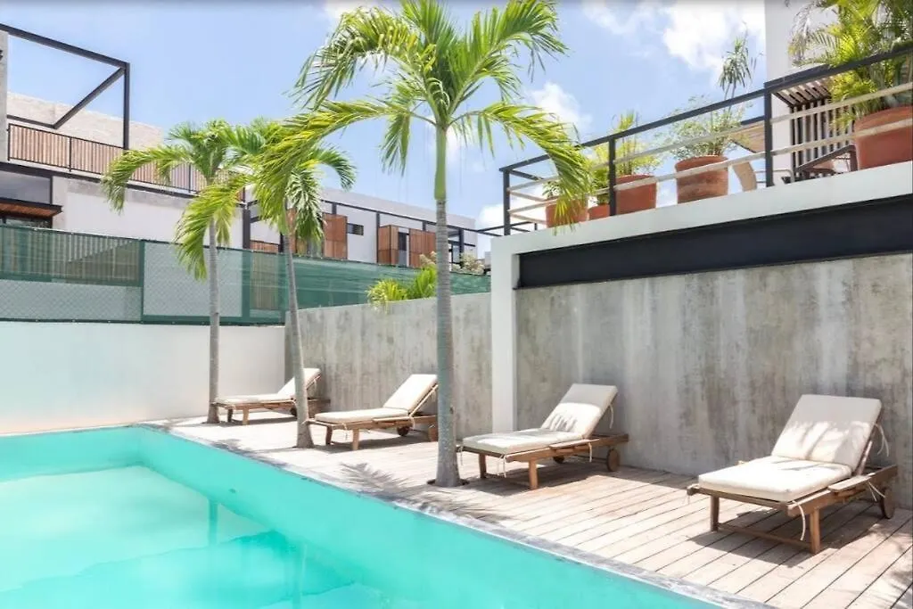 Luxury Penthouse 300M2 With Private Terrace & Pool Apartment Tulum Mexico